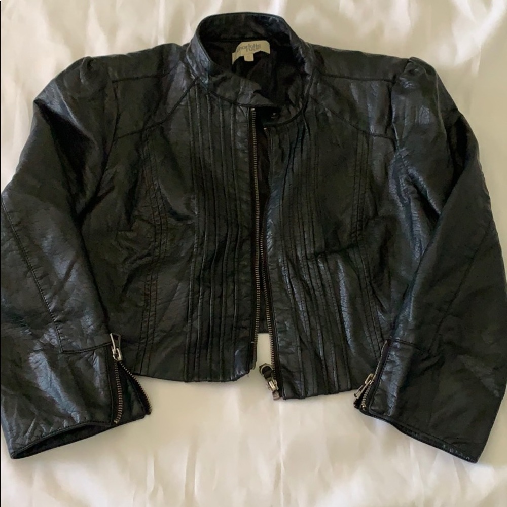 Leather jacket